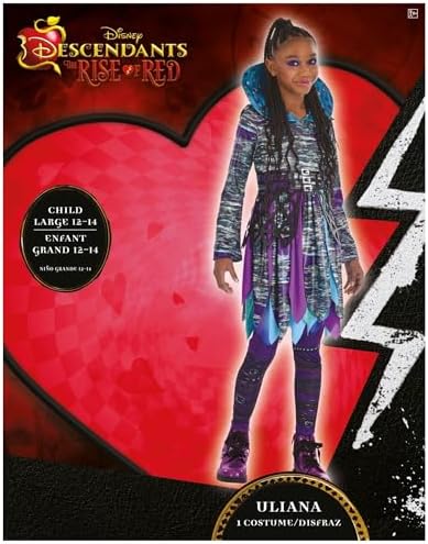 Fancy Uliana Costume for Girls Descendants 4 The Rise of Red