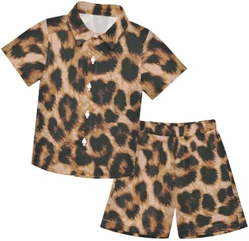 Fun Button Down T-Shirt Set for Kids