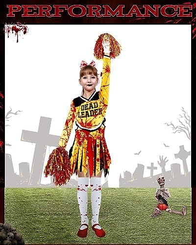 Gothic Halloween Costume - Zombie Cheerleader Slink