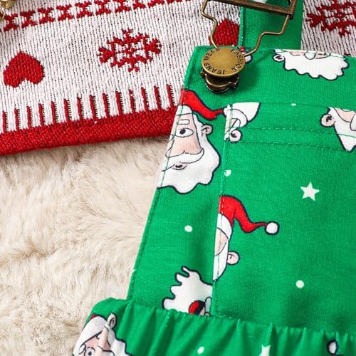 DecCrop Christmas Suspender Pant Jumpsuit