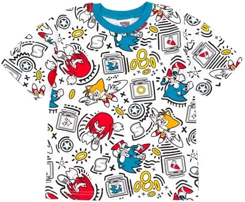 SEGA Sonic the Hedgehog Tails Knuckles Kids Outfit Set