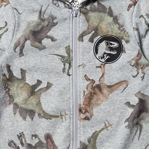 Little Kids to Big Kids Dinosaur T-Rex hoodie and pants set