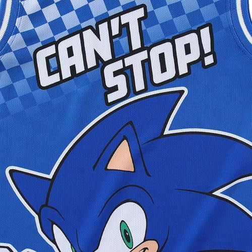 SEGA Sonic the Hedgehog Boys Tank Top Mesh Shorts Set