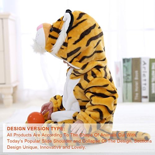 MICHLEY Animal Costume for Kids Halloween Trick or Treating Jumpsuit