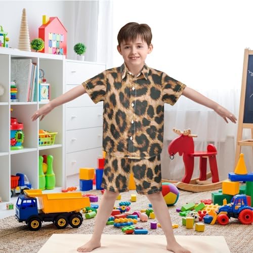 Fun Button Down T-Shirt Set for Kids
