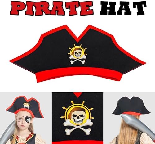IKALI Kids Pirate Accessories Costumes Adorable Adidiorchack Adventure