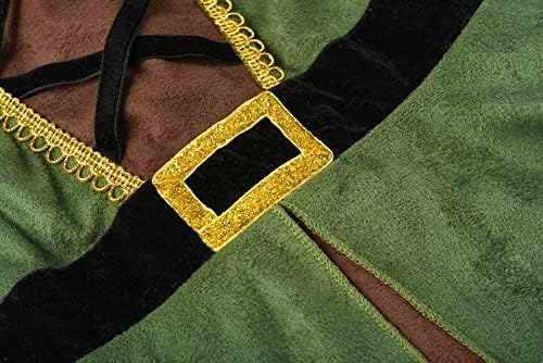 ReliBeauty Archer Costume Girls Huntress with Cape Green