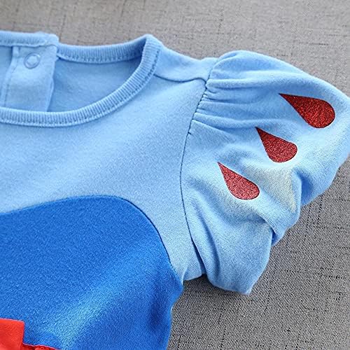 Princess Onesie Romper for Baby Girls Halloween Birthday Party Dress Up