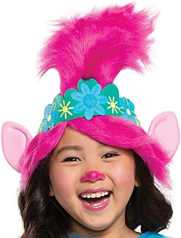 Trolls World Tour Princess Poppy Costume for Girls - Disguise
