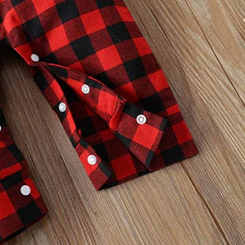 Perfect Winter Outfits for Boys Cozy Plaid Sets for Christmas Halloween