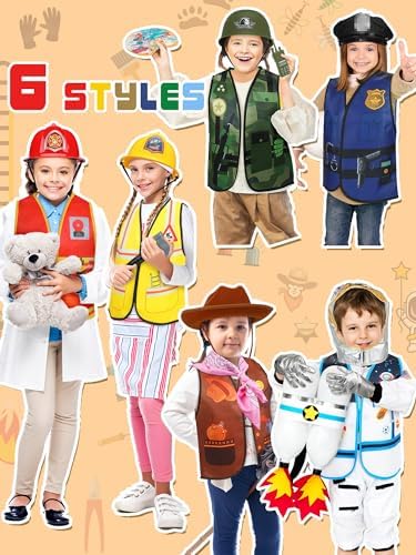 6-Piece Kids Role-Play Costumes