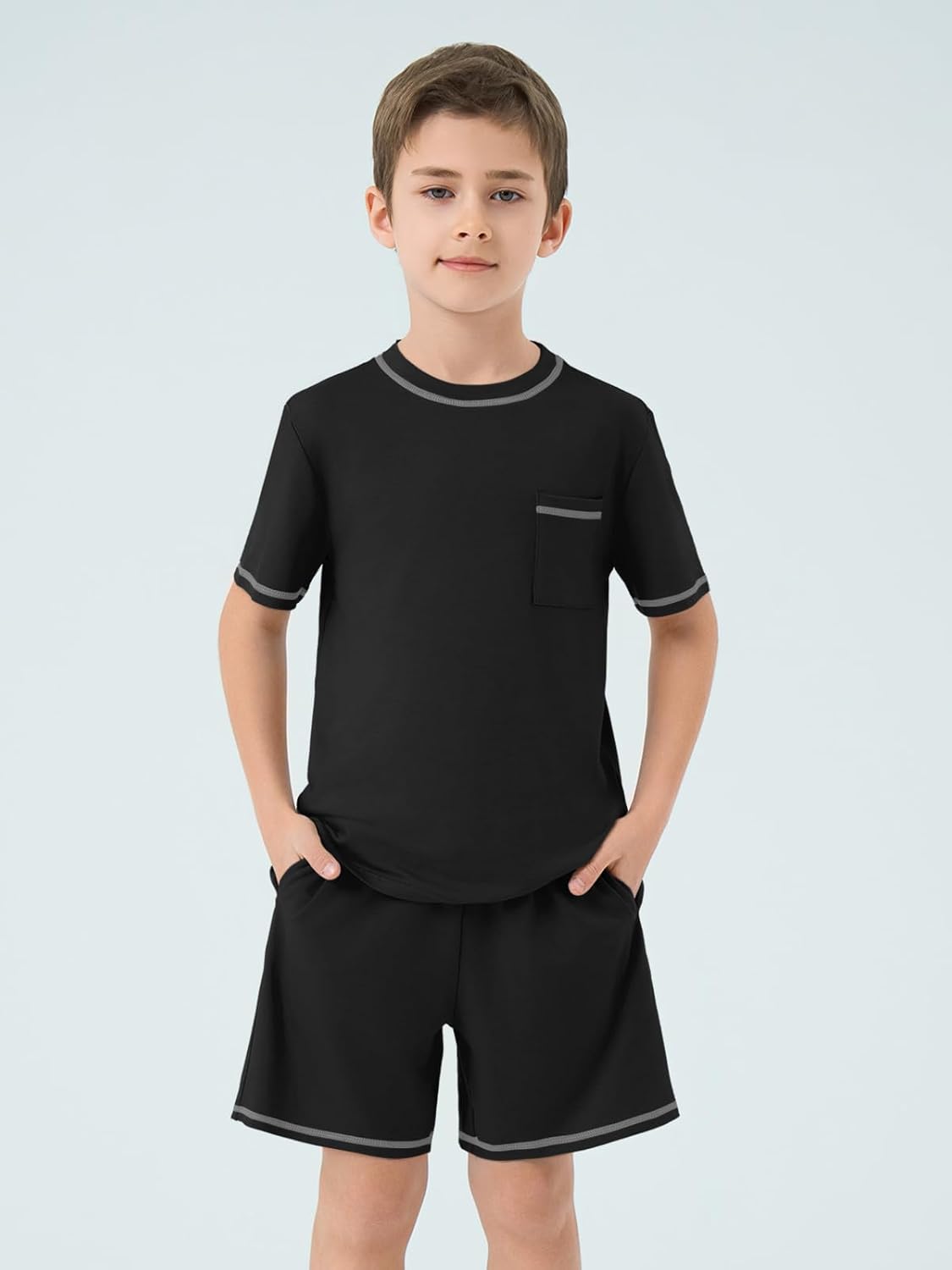 Haloumoning Boys Summer 2-Piece Outfits