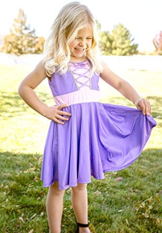 Brilliant Rapunzel Princess Dress for Kids