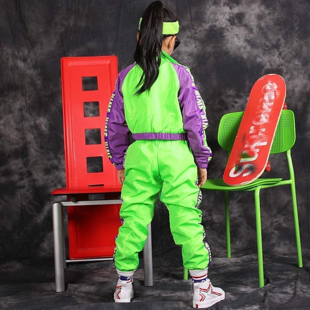 Dance Costumes Set for Girls Modern Hip Hop Style
