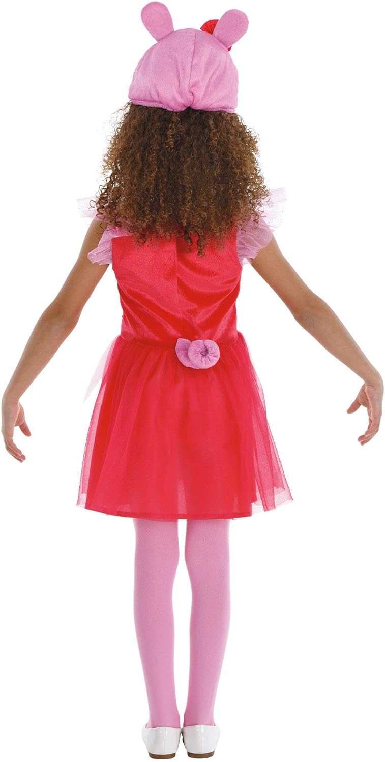 Peppa Pig Glitter Halloween Costume - 3-4T