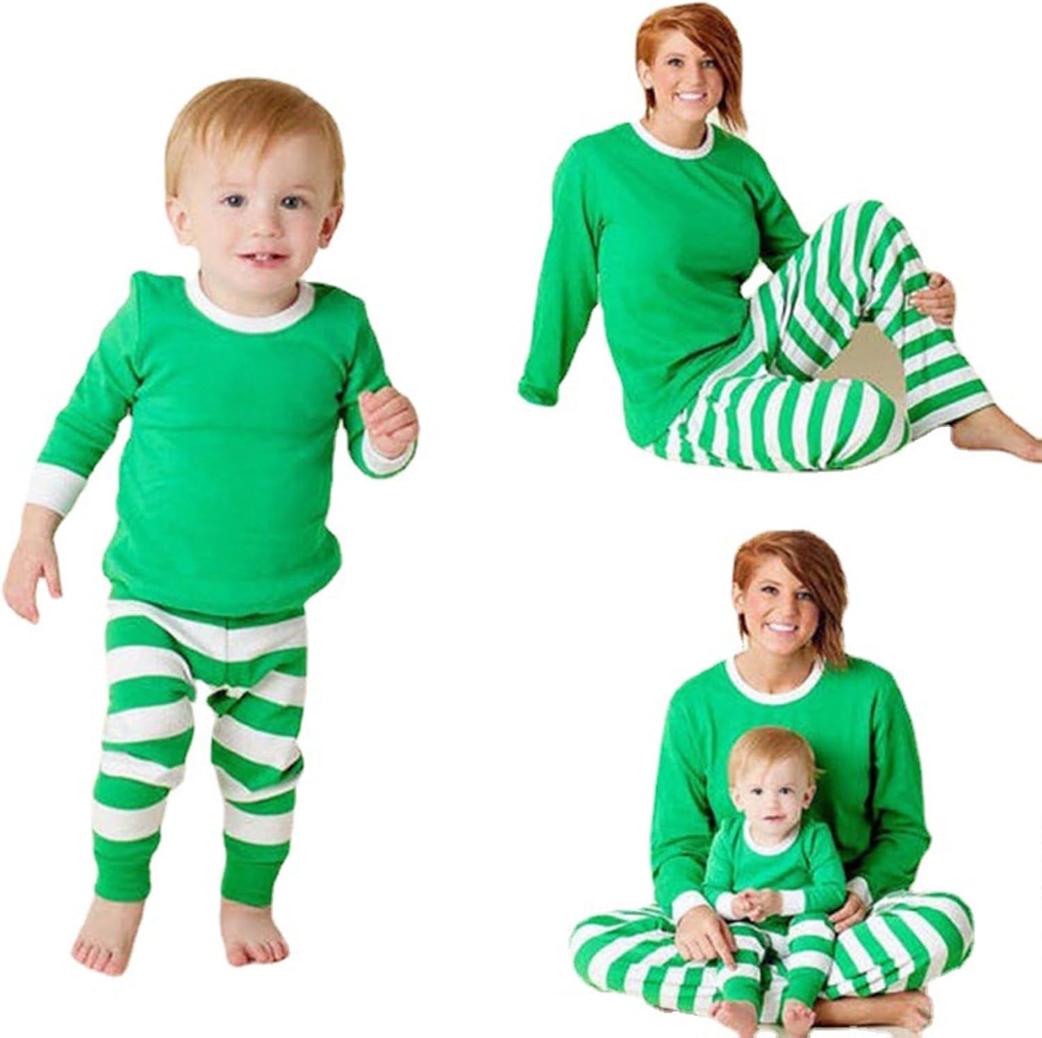 Comfortable Christmas Boys Girls Outfit Set with Sweater Pants