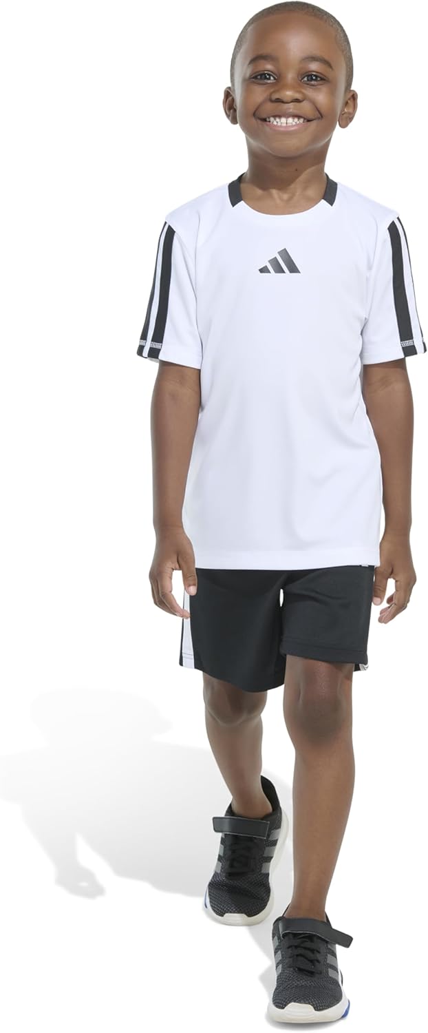 Adidas Boys 3-Stripe Soccer Team Set