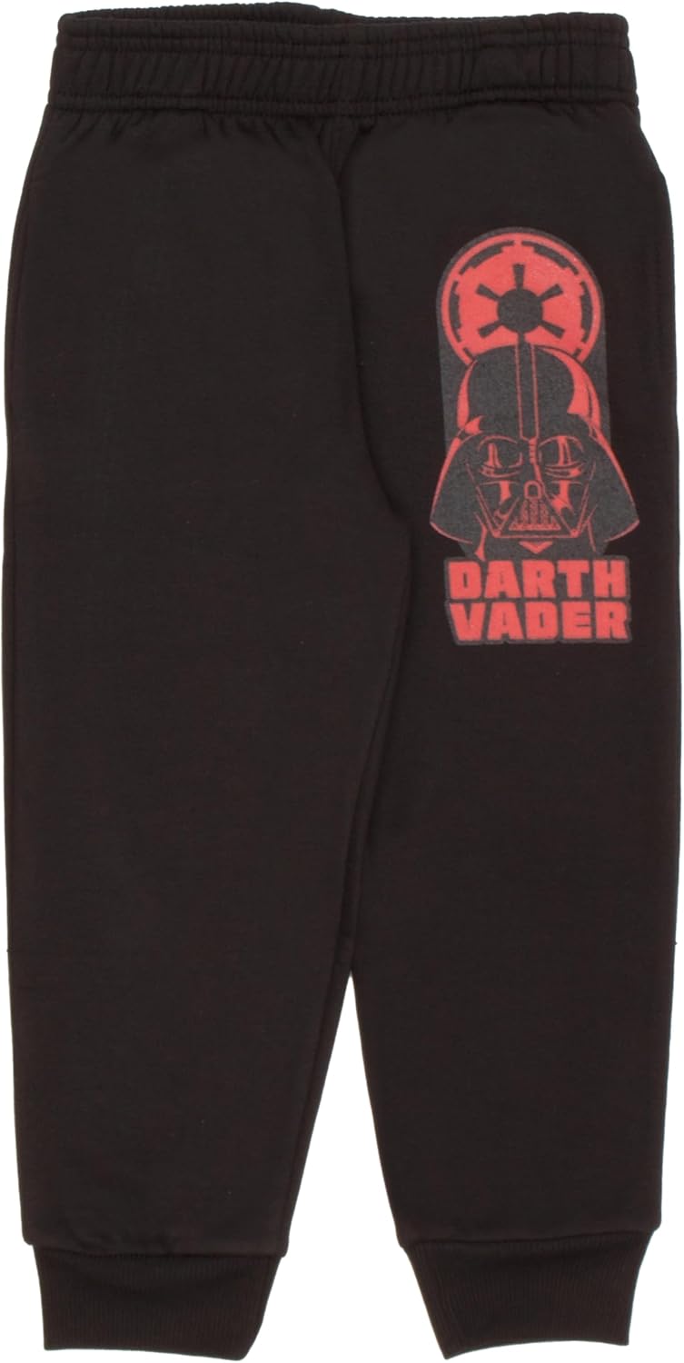 Star Wars Boys Matching Set Darth Vader Pullover Hoodie Jogger Fleece