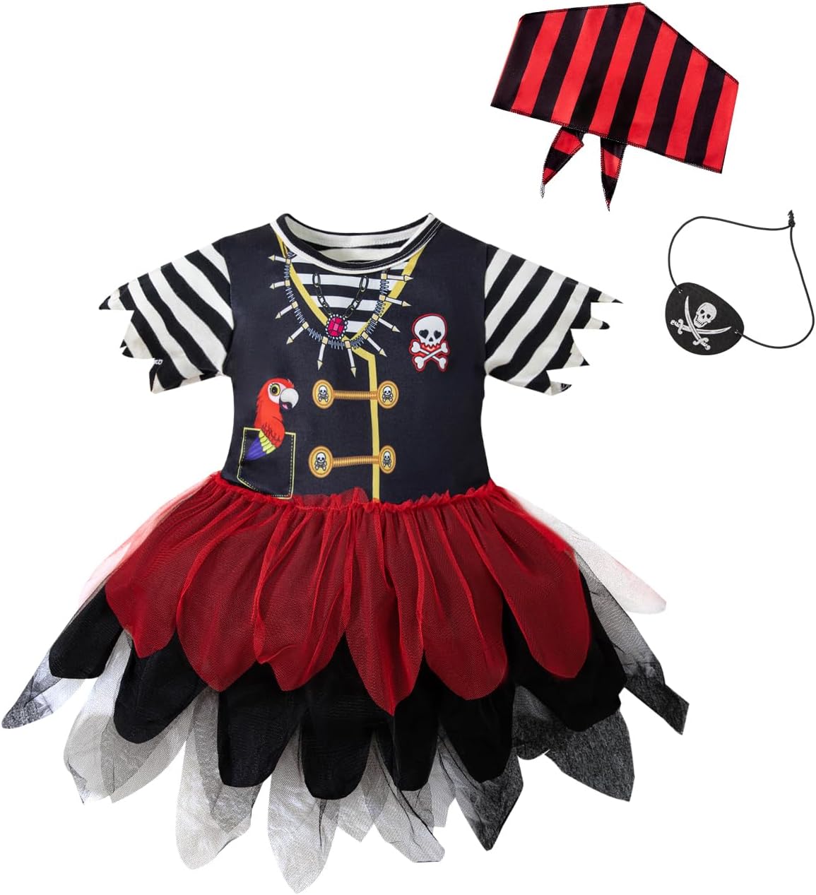 MOMMYS New Man Pirate Kids Costume