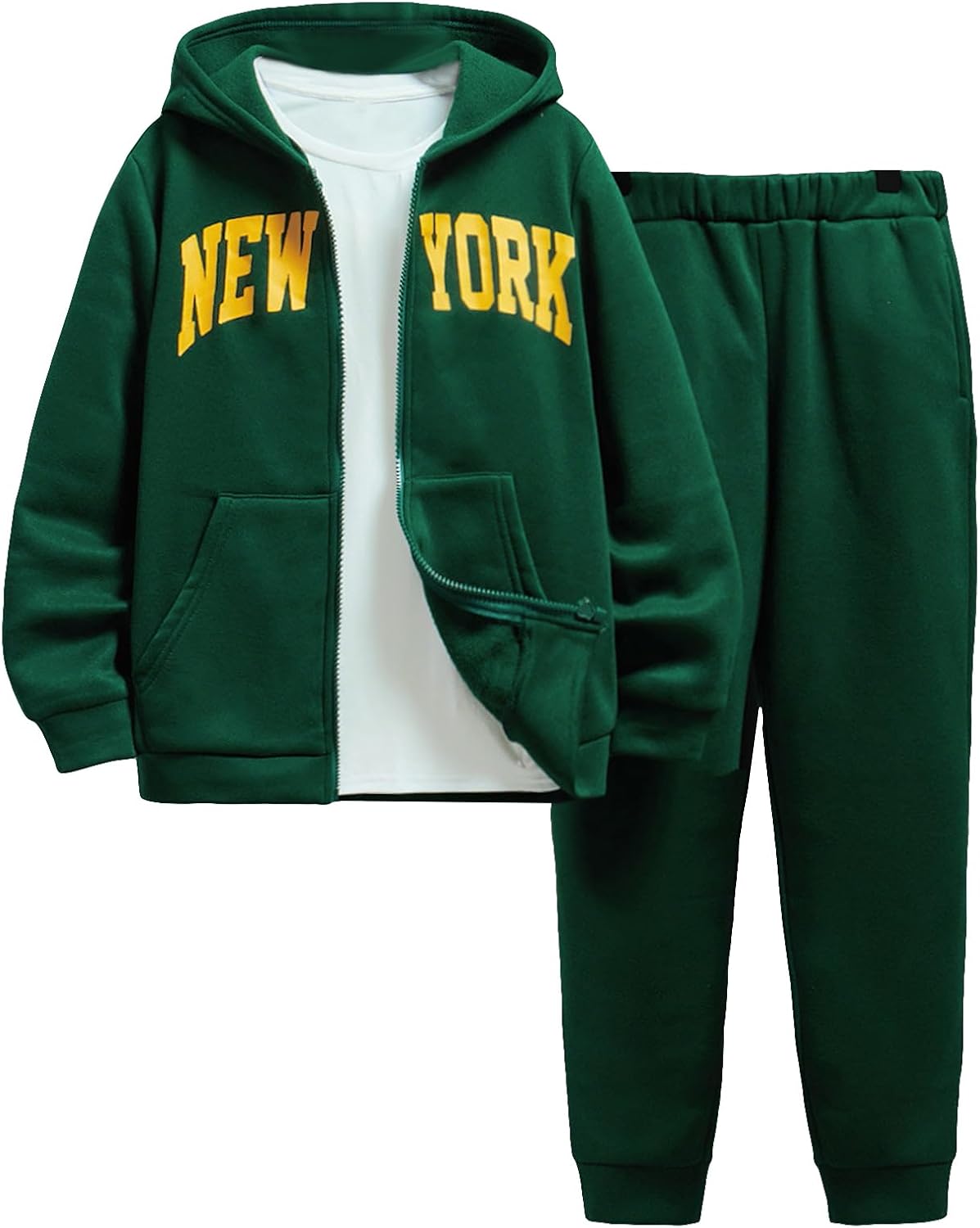WDIRara Boys Letter City Print 2-Piece Set