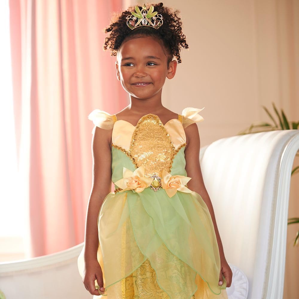 Multicolored Tiana Costume Kids