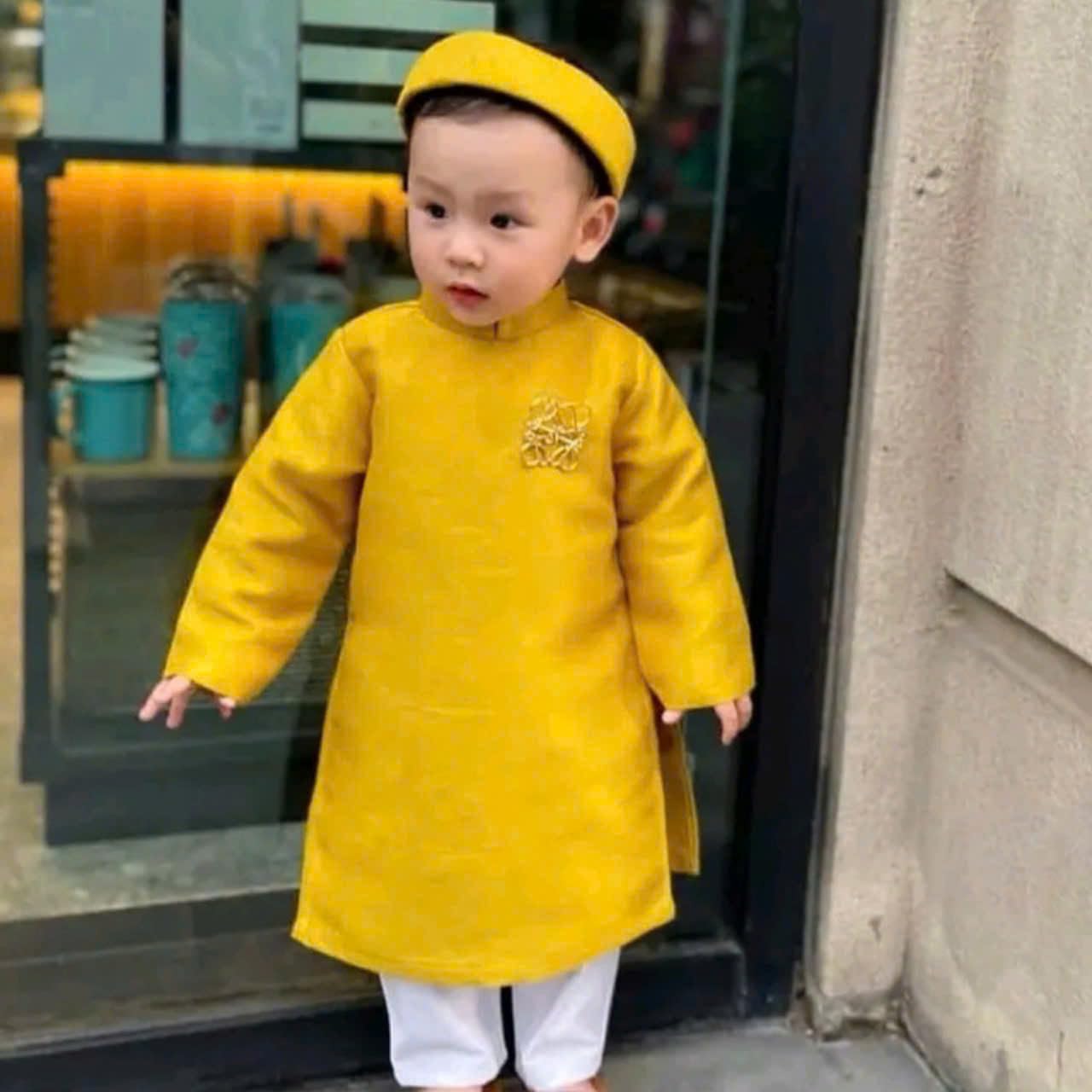 Stylish Boys ao Dai Dress for Special Occasions