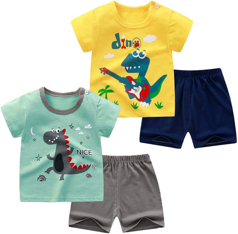 4-Piece Dinosaur Stimuli Set for Boys - Summer Fun