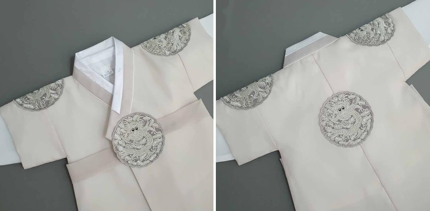100 Days Korean Traditional Baby Boy Hanbok - Modern Timeless