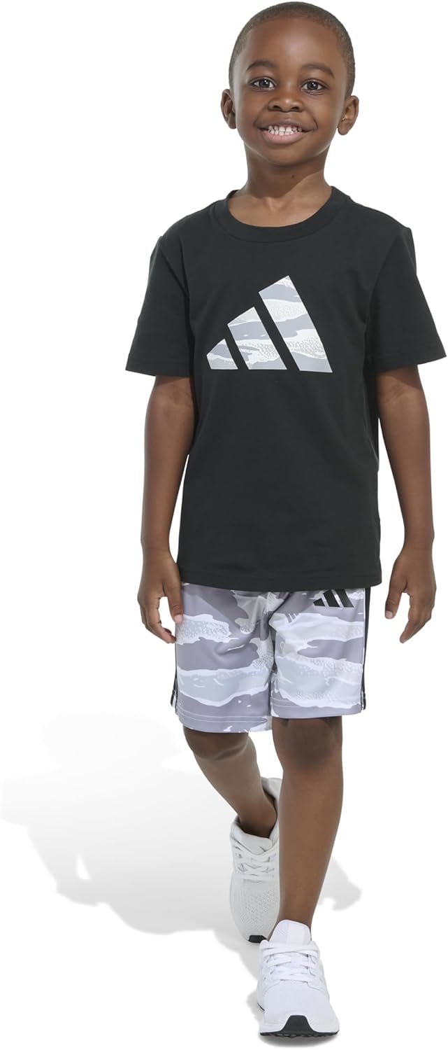 Adidas Boys T-Shirt Shorts Set