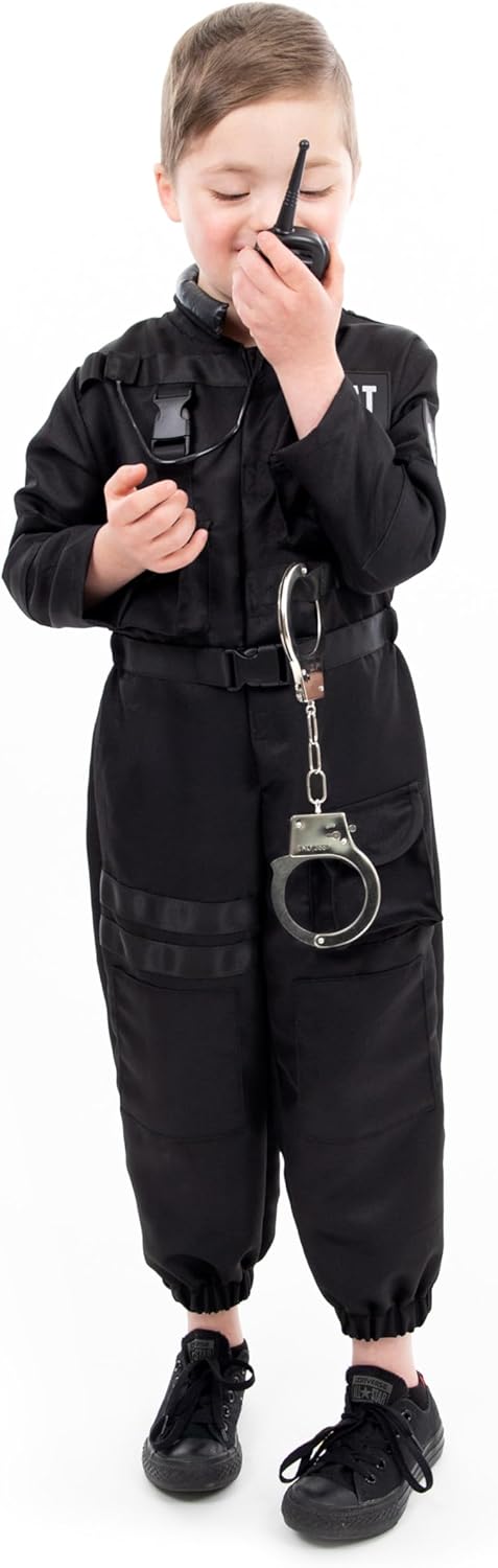 Little Adventures SWAT Police Costume Set