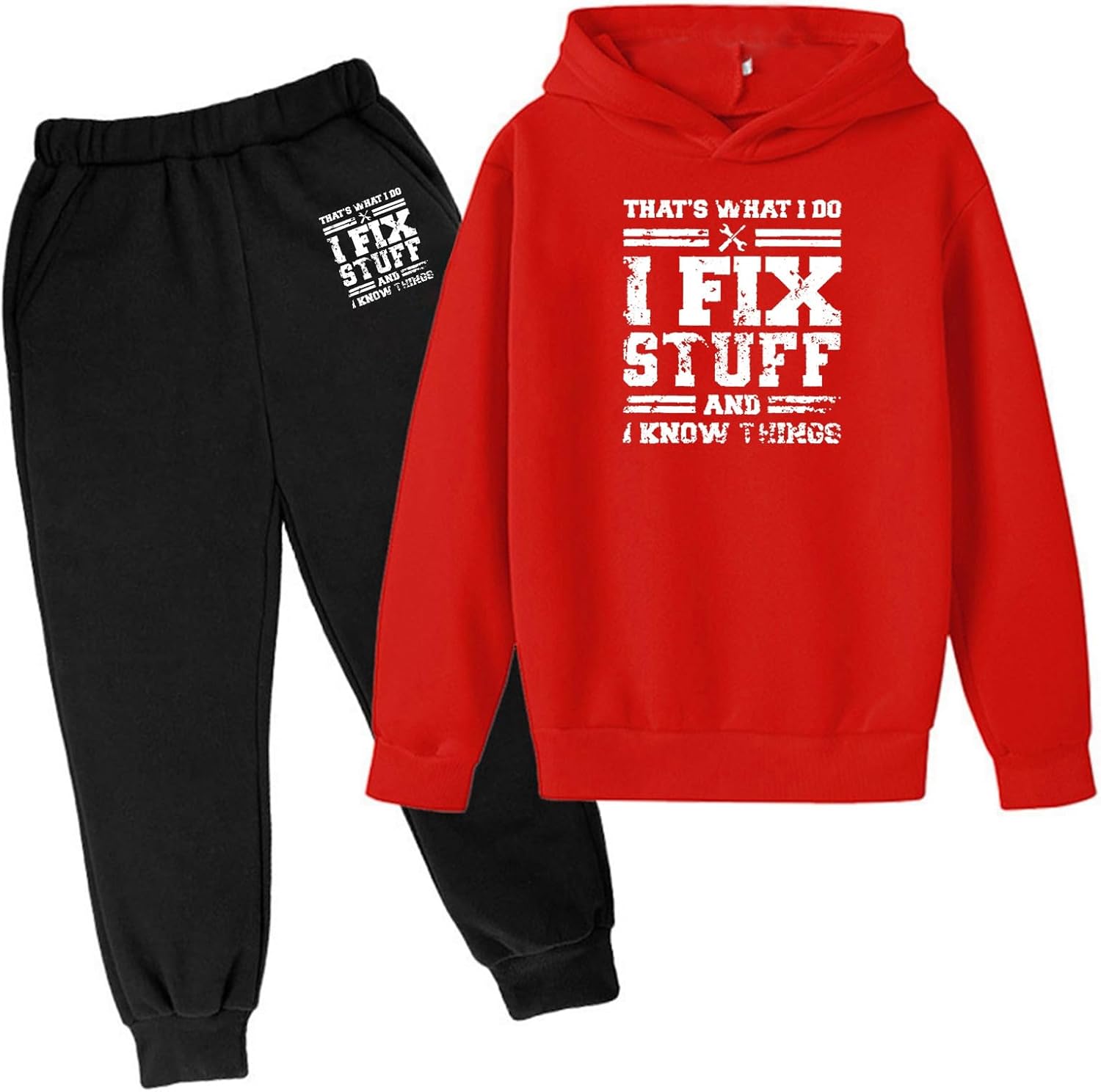 Cozy Hoodie Set for Boys Winter and Fall Fashion
