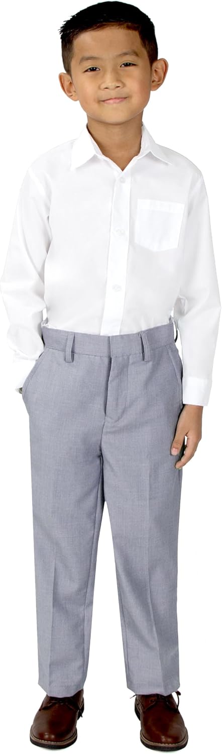Score Boys Dress Pants Shirts Set