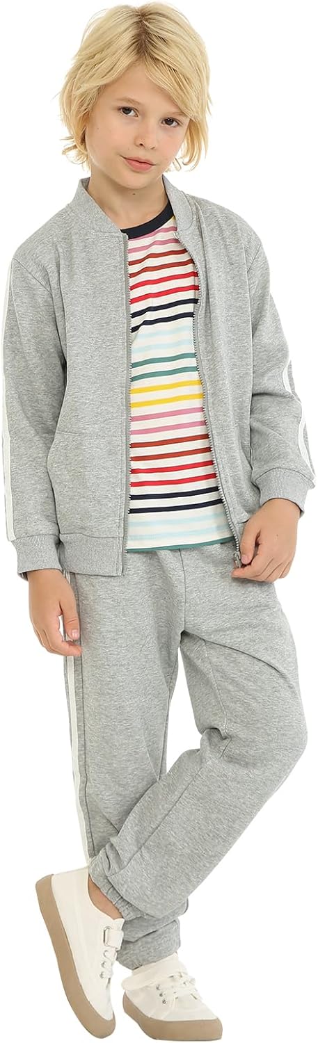 LittleSpring Little Boys Girls Tracksuit Set