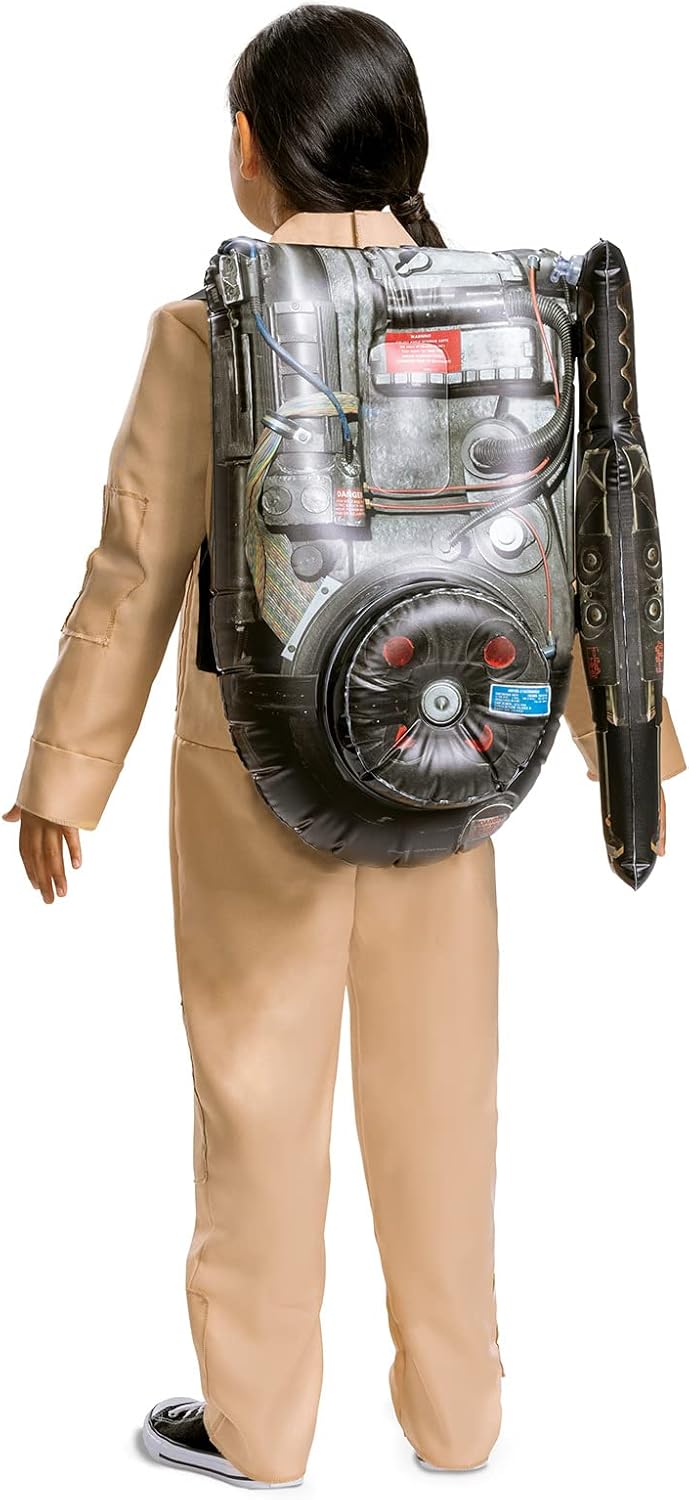 Disguise Ghostbusters Costume for Kids official Ghostbusters classic jumpsuit with Proton Pack