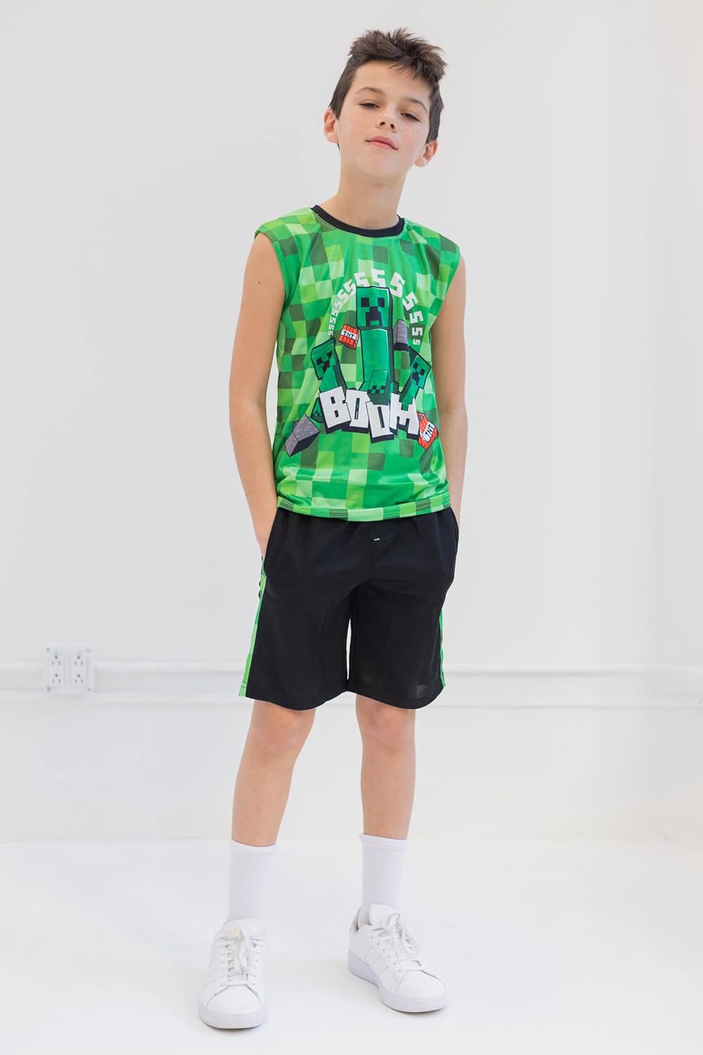 Minecraft Creeper 3-Piece Outfit Set