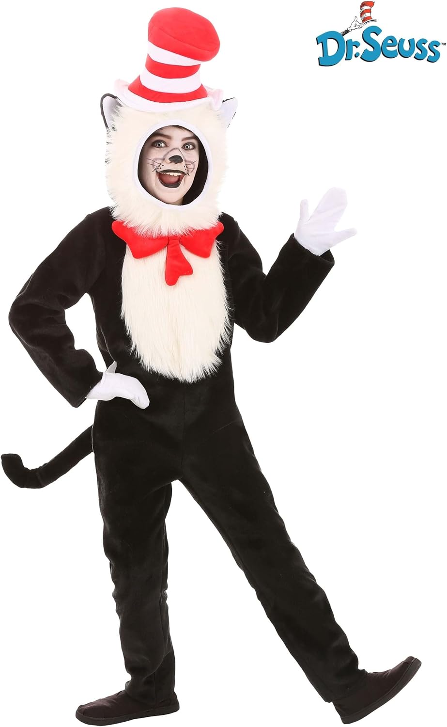 Dr Seuss Cat in the Hat Kids Costume - Must-HaveX-Small