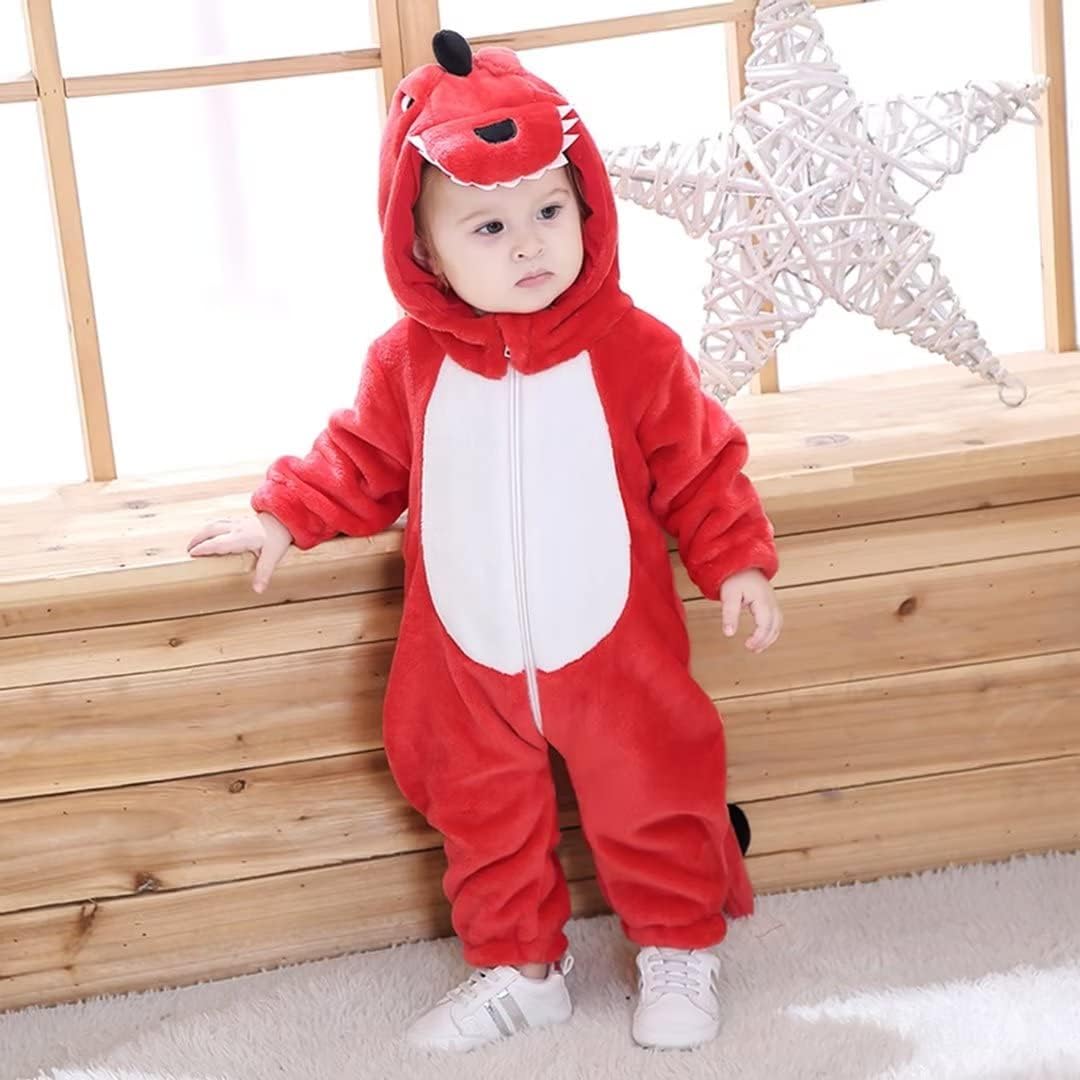 QIAONIUNIU Halloween Baby Dinosaur Romper 1-60 Months