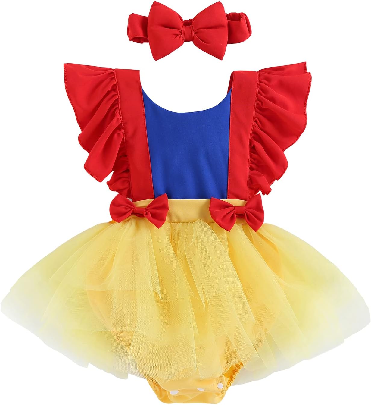 Treasure Her with a Snow White Romper Set for Newborns