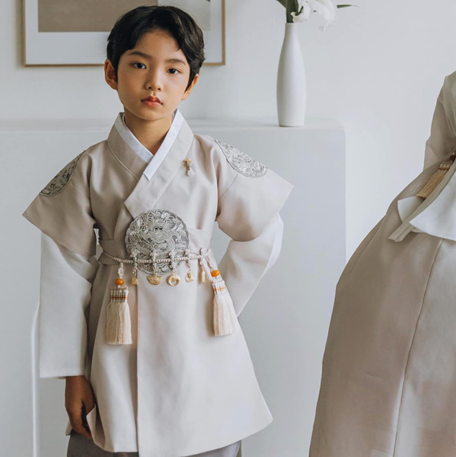100 Days Korean Traditional Baby Boy Hanbok - Modern Timeless