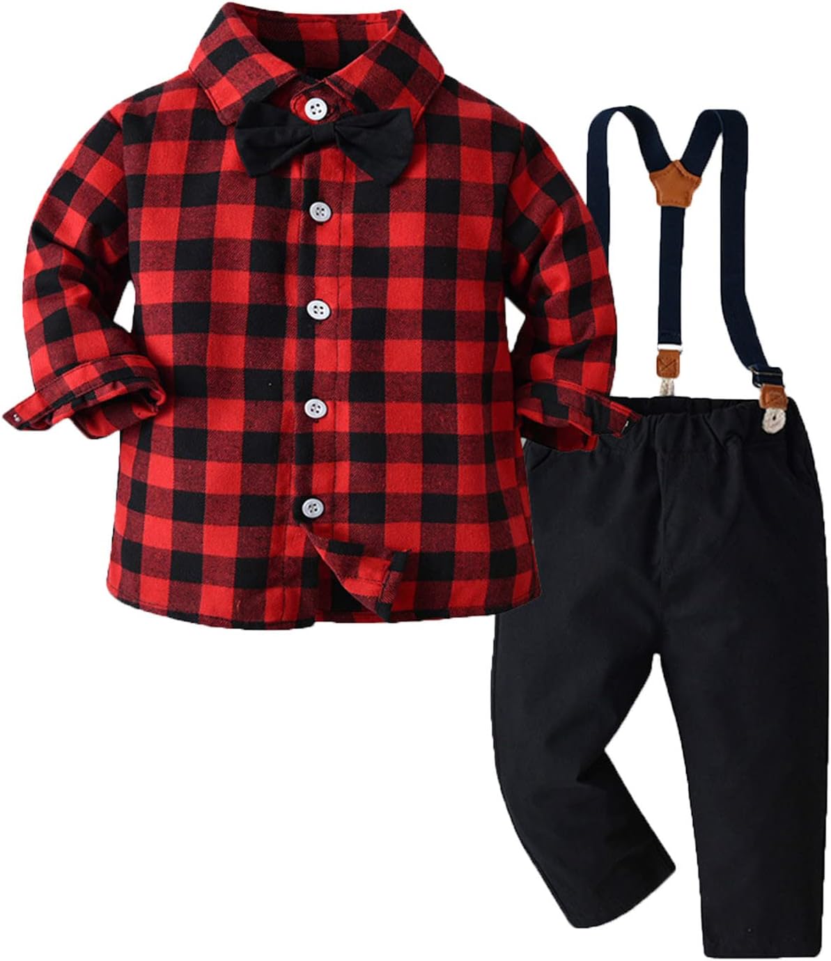 Huddles and Cuddles Toddler Christmas Outfit - Premium Winter Clothes for Boys