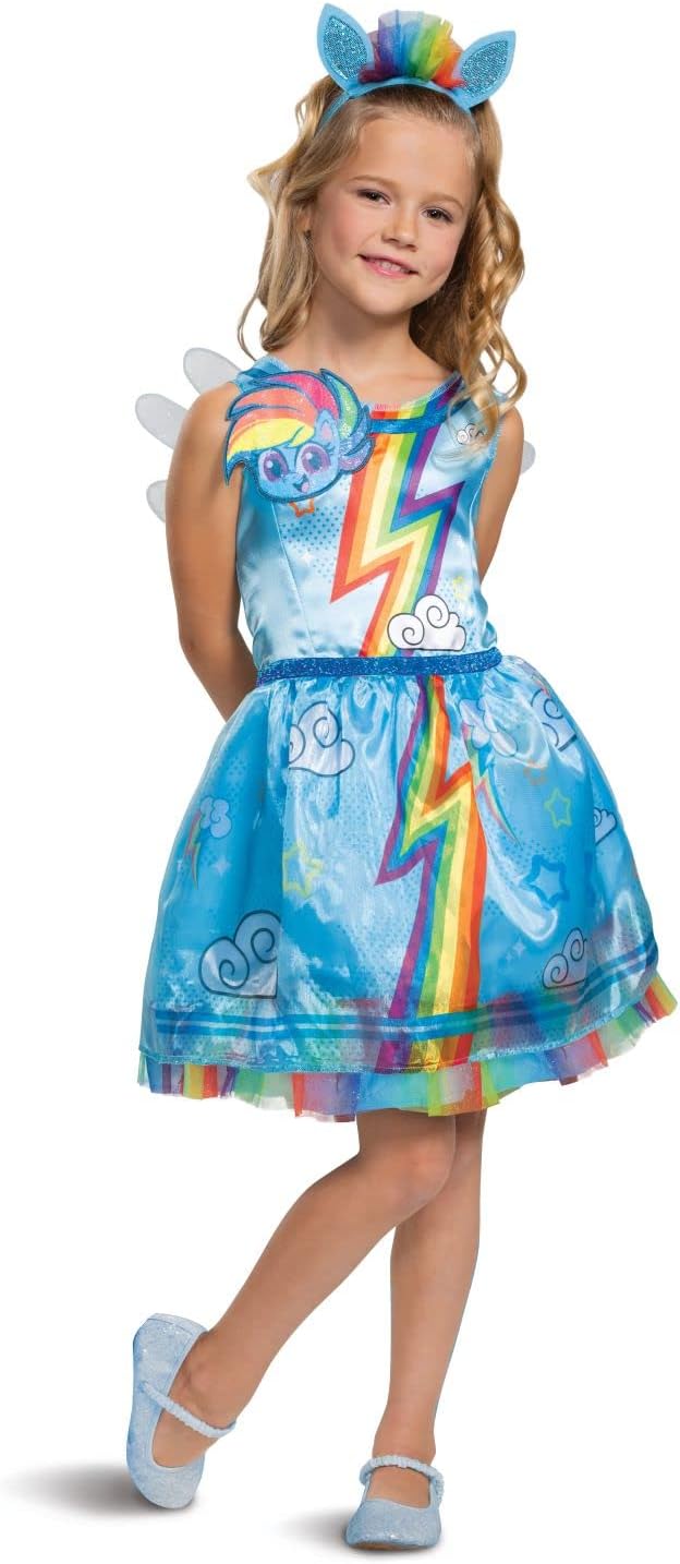 VIBRANT RAINBOW DASH COSTUME FOR GIRLS