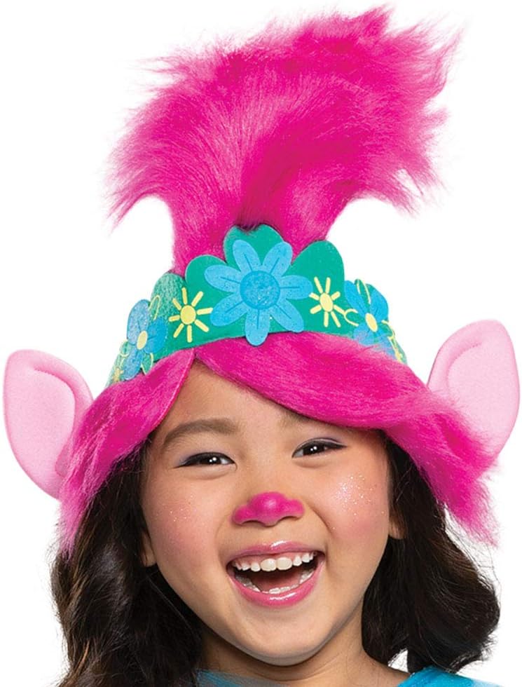 Trolls World Tour Princess Poppy Costume for Girls - Disguise