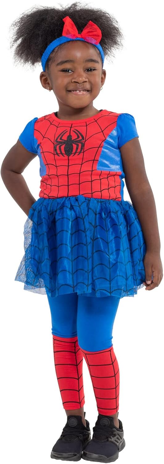 Marvel Spider-Man Tulle Dress for Babies Newborn to Little Kid