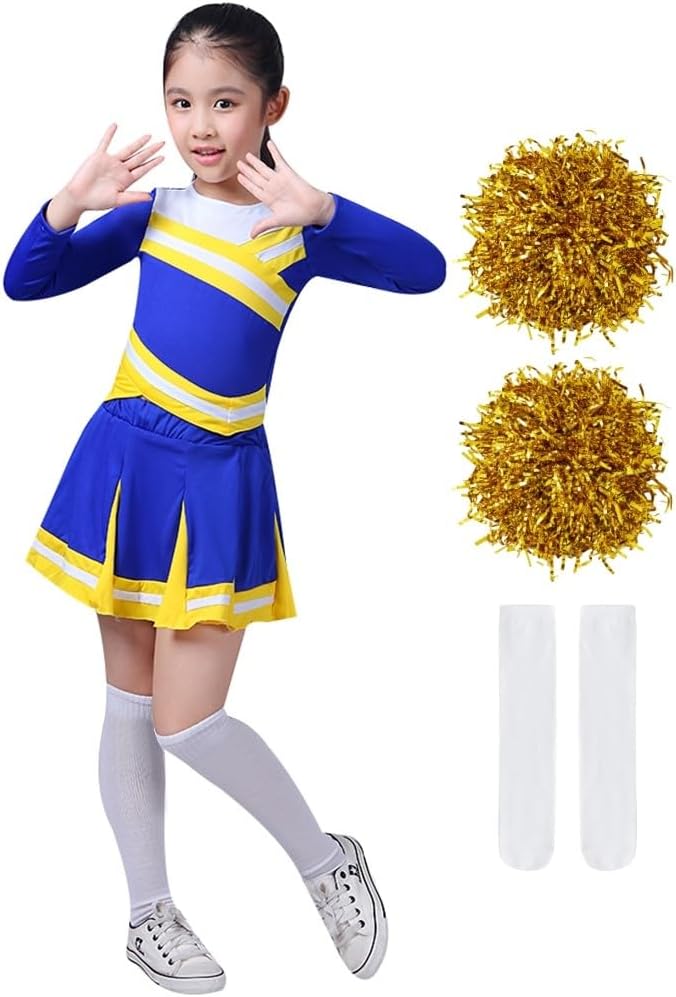 Little Girls Hippo Jumpsuit - High School Cheerleading Costume