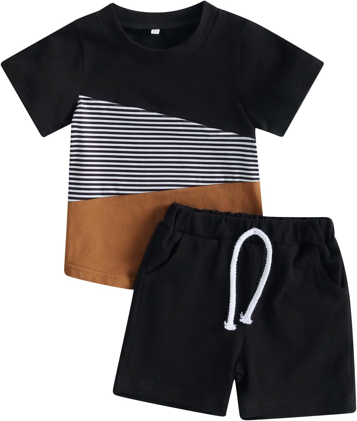 Perfect for summer Casual T-Shirts Shorts Set for Boys