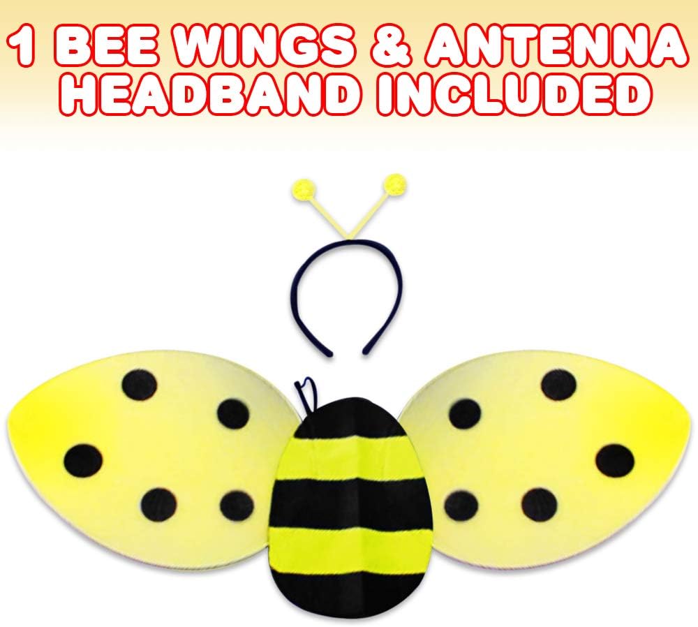 ArtCreativity Bee Costume for Kids Honeybee Set with Wings Antenna