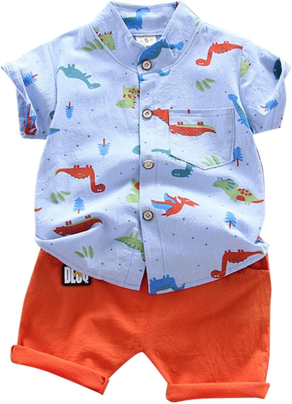 Summer Thinner Cartoon Dinosaur Two-Piece Shorts