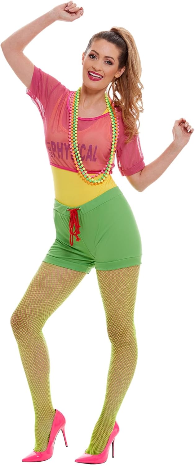 Lets Get Physical Costume for Girls Smiffys - Fun and FAppending