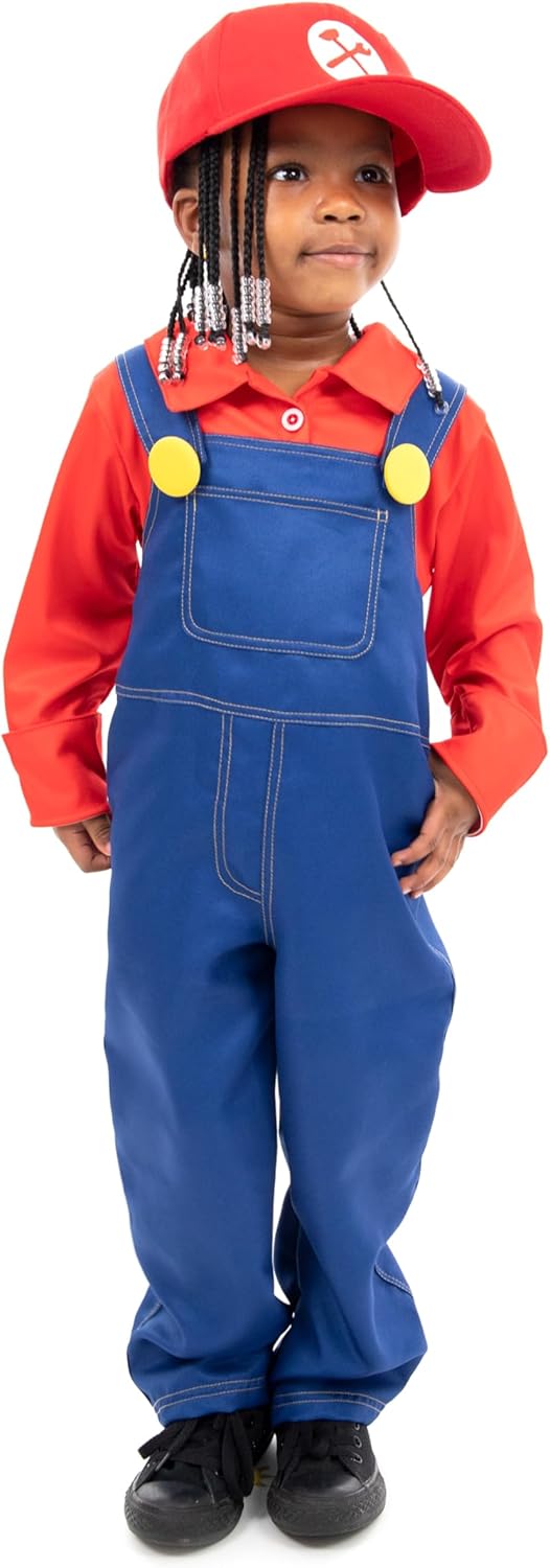 Little Adventures - Handyman Hero Costume for Girls