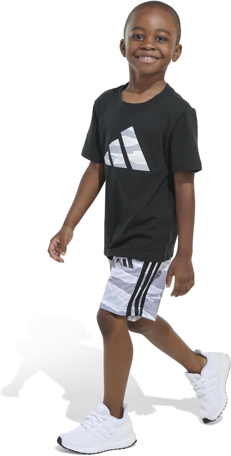 Adidas Boys T-Shirt Shorts Set